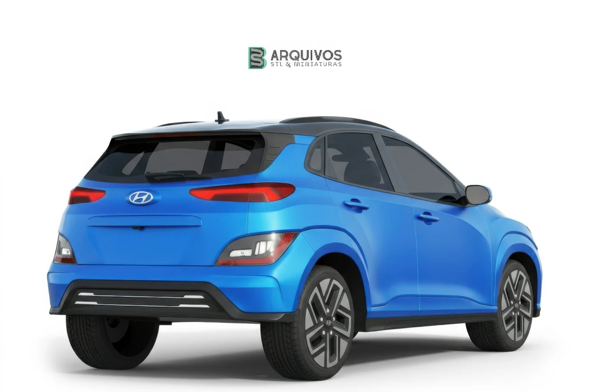 Modelo 3D STL - Hyundai KONA electric 2022 — foto 2
